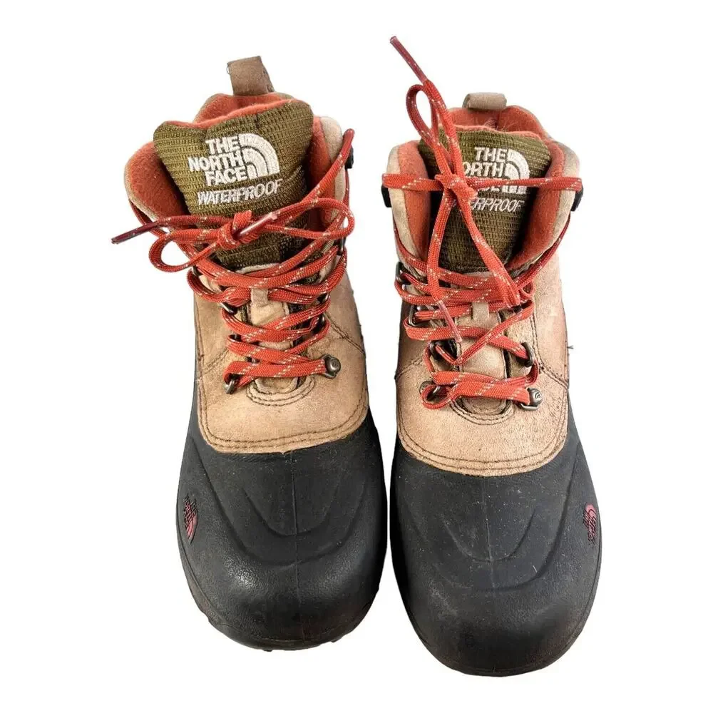 North Face Waterproof Heat Seeker Boots Size U.S. Boys 4.0 Youth. Good Condition